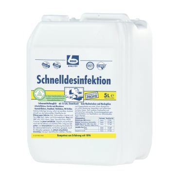 Schnelldesinfektion