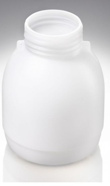 Plombierflasche 500ml PE natur inkl. DIN 51 Verschluss PE blau