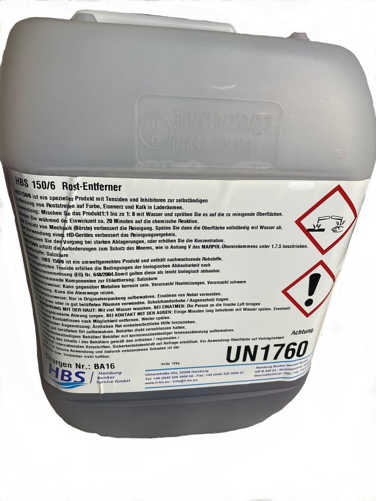 HBS 150/6 Rost Entferner